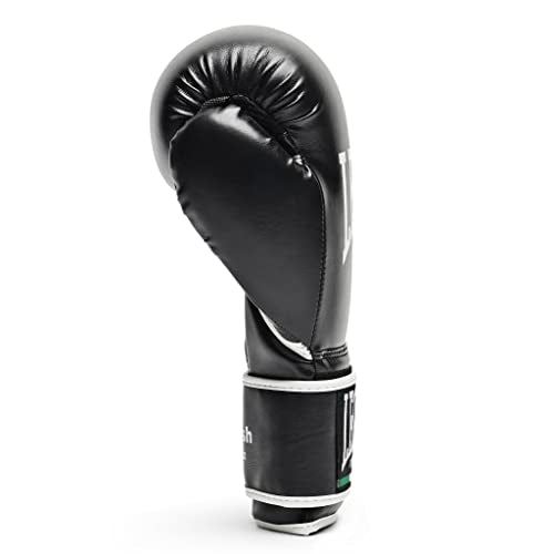 LEONE 1947, Flash Guantoni da Boxe, Unisex – Adulto, Nero, 10 OZ, GN083