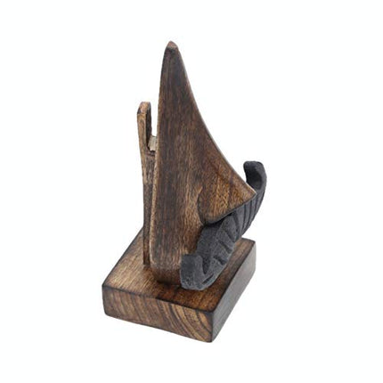 Indus Lifespace Supporto per occhiali da lettura a forma di baffo fatto a mano, regalo insolito per uomini e donne
