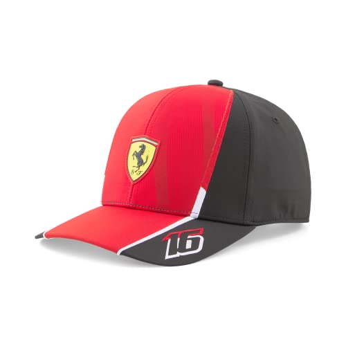 PUMA Scuderia Ferrari - Cappellino 2023 Charles Leclerc - Rosso - Unisex - Taglia: Unica