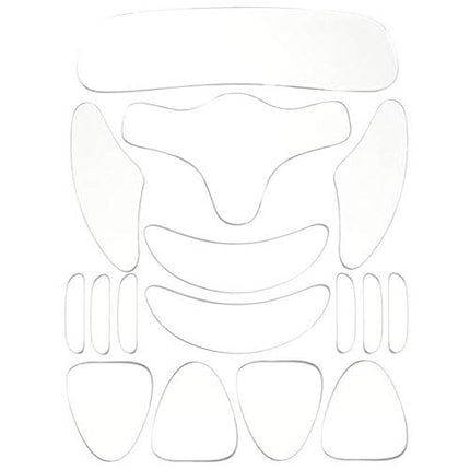 16 cerotti in silicone per viso anti-rughe, per il viso e per il sollevamento di occhi, fronte, collo, petto, rughe e strisce adesive per rimuovere la pelle, per donne e ragazze