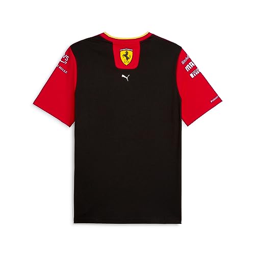 PUMA Scuderia Ferrari Tshirt Monza 2023 Edizione Speciale - Rosso/Giallo/Nero - Taglia: M