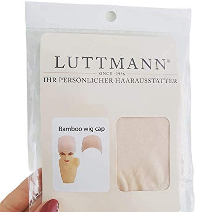 Parrucche LUTTMANN® protezione della testa della protezione della parrucca di bambù sotto il cappuccio in color beige