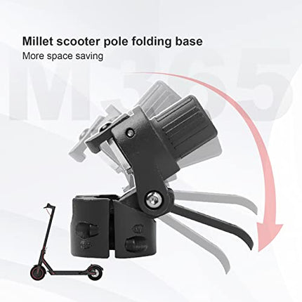 Yungeln Pezzi di ricambio per la sostituzione della base del palo pieghevole del monopattino elettrico compatibili con il monopattino Xiaomi M365/PRO/PRO2/1S