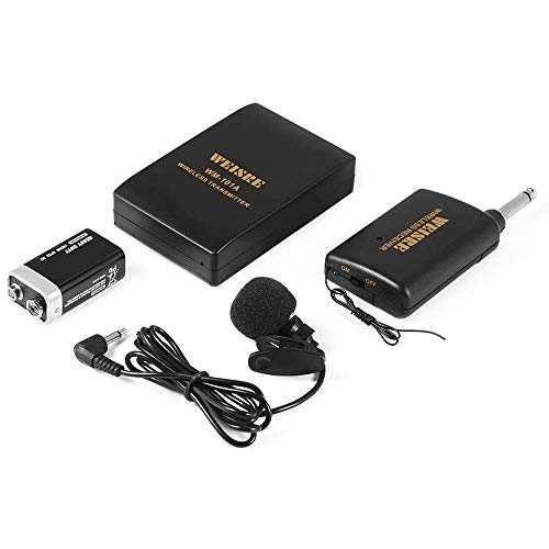 DOBO Microfono wireless radiomicrofono senza fili professionale VHF ricevitore WM-101A mic audio spettacolo classe conferenze