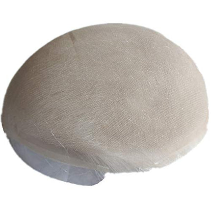 360 Parrucche di Pizzo Pieno Full Lace Parrucca Uomo per Afro Uomini Sistema di Sostituzione dei Capelli Protesi Capelli Uomo 8×10 Pollici Pelle Sottile 0.06cm Spessore Parrucche (Gray)