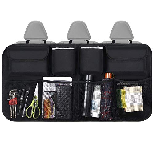 URAQT Organizer Sedile Posteriore Auto, Impermeabile Organizzatore Sedile Posteriore Auto, con Multi-Tasca Molto Spazio di Archiviazione, Organizer per Sedile Posteriore dell'auto per Lungo Viaggio