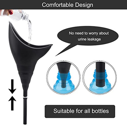AWAVM Piscio In Piedi Donna Regalo Donna Toilette Campeggio Car Accessori, Orinatoio Donna Borsa da Trekking Viaggio Accessori Campeggio Toilette Portatile WC, Orinatoio per Donna Pipì In Piedi Imbuto