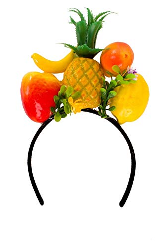 shoperama Cerchietto per capelli con frutti Brazil Frutta Esotico Samba Miranda Carnevale in Rio Accessori