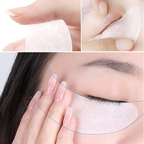 Patch Ciglia (20 Paio),Extension Ciglia PatchCerotto,Eye Gel Patches Patch Occhi Extension Ciglia for Eyelash extension Eye Mask beauty Tool,Black