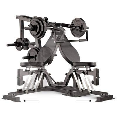 Marcy Compact Gym PM4400, Panca bilanciere, posizione regolabile e rimovibile