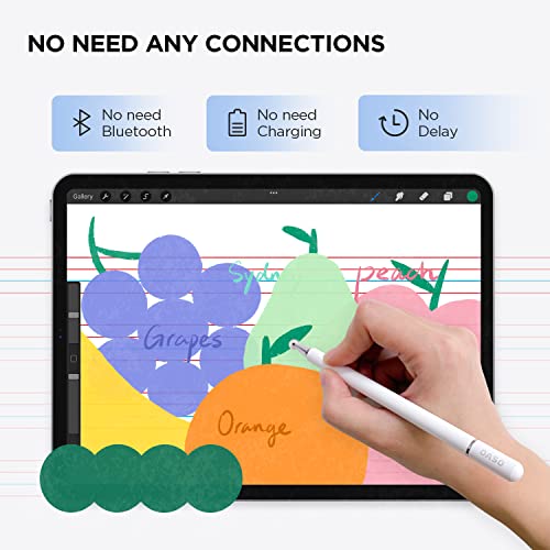 OASO Penna Touch Stylus, Universale Pencil Pennino per Apple iPad PRO Gen/Air/Mini/iPhone/Android/Samsung/Galaxy/Smartphone, Penne Stilo Pen Compatibile di all Touch Screen Tablet e Touchscreen