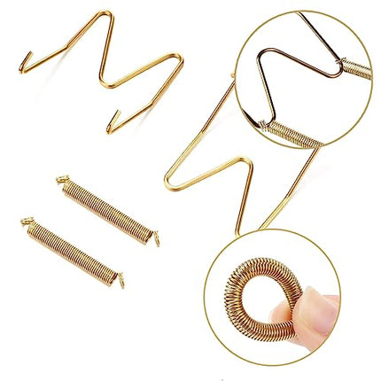 Tadipri Set da 4 pezzi 8 10 cm grucce per piatti da parete in acciaio inox compatibile piatti decorativi ganci per piatti diaplay Holder ganci da parete