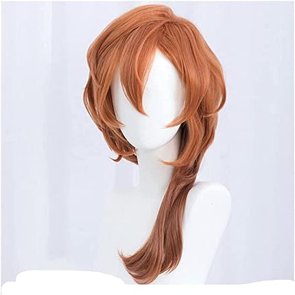 Chuya Nakahara Chuuya Cosplay Resistente Al Calore Parrucca Sintetica Dei Capelli
