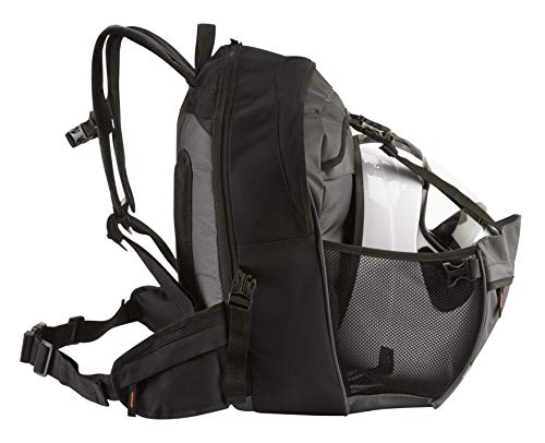 JDC Zaino Impermeabile da Moto con Porta/Reggicasco. 24L, espandibile a 36L – Frontier