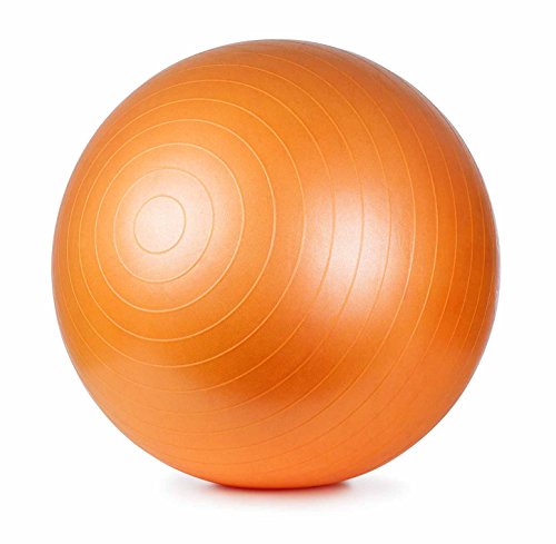 Palla da ginnastica Palla fitness Palla robusta per sedersi Palla da pilates/9 colori, diverse misure: da 55 a 85cm/con pompa incl/per riabilitazione e l'equilibrio/antiscivolo/85 cm / arancione