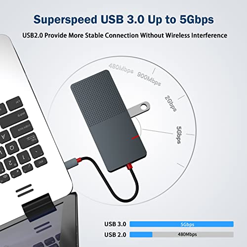 ANYPLUS Hub USB C,11 IN 1 Adattatore USB Ethernet,Multiporta Docking Station,With HDMI 4K,(2USB 3.0/2USB 2.0) VGA,PD 100W, SD/TF,USB Hub Per Macbook Air/Pro iPad Dell Hp Lenovo