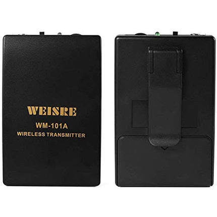 Microfono wireless radiomicrofono senza fili professionale VHF ricevitore WM-101A mic audio spettacolo classe conferenze
