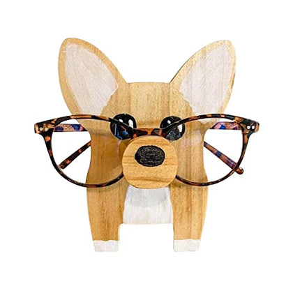 Furado Porta Occhiali in Legno, Portaocchiali Animali, Porta Occhiali da Tavolo, Portaocchiali per Casa, Espositore da Ufficio, Decorazione da Scrivania
