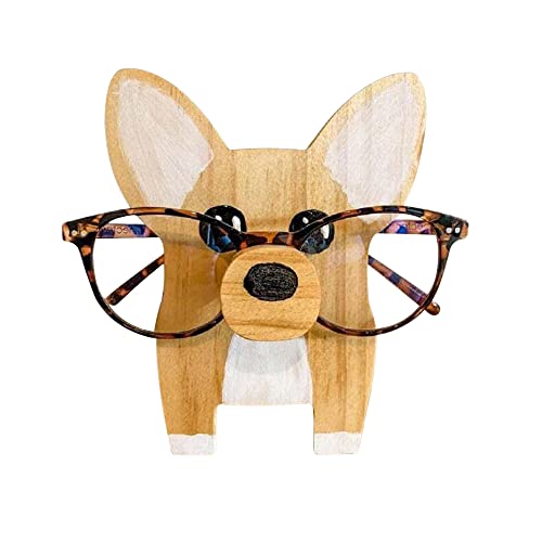 Furado Porta Occhiali in Legno, Portaocchiali Animali, Porta Occhiali da Tavolo, Portaocchiali per Casa, Espositore da Ufficio, Decorazione da Scrivania