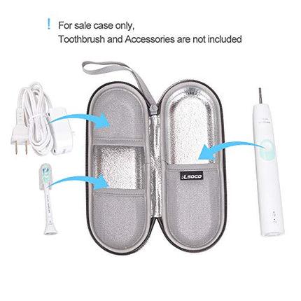 RLSOCO Custodia per Oral-B/Oral-B Pro/IO Spazzolino Elettrico & Philips Sonicare ProtectiveClean/ExpertClean/Diamondclean Spazzolino Elettrico