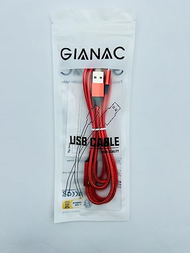 GIANAC Multi Cavo di Ricarica, [1.5M] 3 in 1 Nylon Cavo Cavetto Micro USB/Tipo C Cavo di Ricarica USB per Nexus 6P 5X/Google Pixel/Samsung Galaxy/Huawei/Honor/Xiaomi/LG