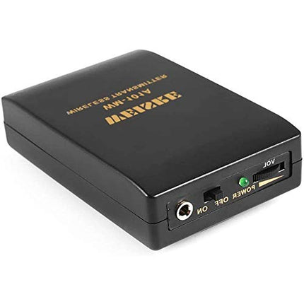 Microfono wireless radiomicrofono senza fili professionale VHF ricevitore WM-101A mic audio spettacolo classe conferenze