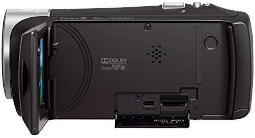 Sony HDR-CX405 Videocamera Full HD con Sensore CMOS Exmor R, Ottica Zeiss 26.8 mm, Zoom Ottico 30x, SteadyShot Ottico, Nero