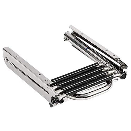 PIMAR SCALETTA A Scomparsa Inox 316 4 GRADINI con Chiusura Anti Vibrazione Barca Nautica