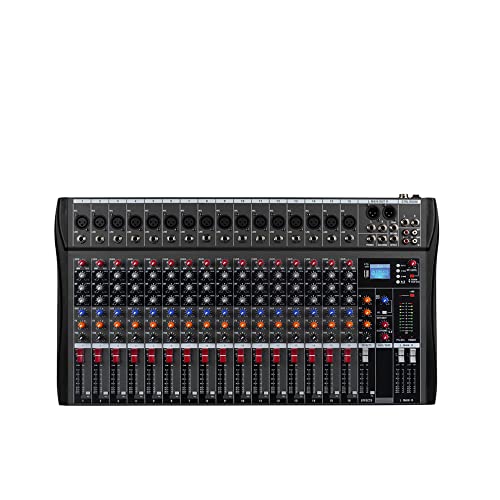 Weymic CK-160 Professionale Audio Mixing Console (16 canali) per la registrazione DJ Stage Karaoke Applicazione musicale w/USB BT Ingresso