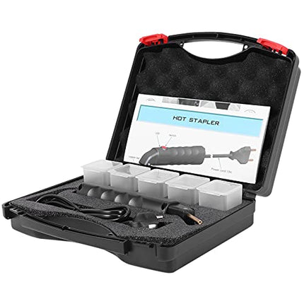 Tappo di Plastica per Auto Paraurti Kit di Riparazione Strumento di Saldatura Saldatrice per Riparazioni Professionale, 200 Pezzi Stapler Spina UE