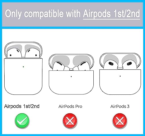 Doyomtoy Custodia per cuffie Bluetooth, custodia decorativa per Airpods 3D, compatibile con Apple Airpods 1 e 2, per adolescenti, ragazzi, ragazze (scarpa)