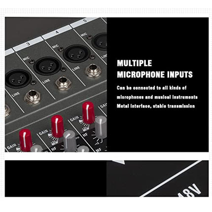 Weymic CK-160 Professionale Audio Mixing Console (16 canali) per la registrazione DJ Stage Karaoke Applicazione musicale w/USB BT Ingresso