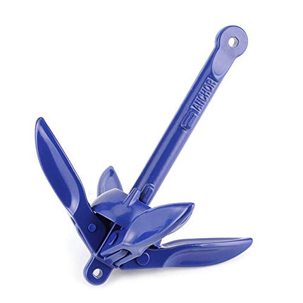 Ancora a Ombrello, Pieghevole Grapnel, Mini Ancora a Ombrello, Accessori per Ancoraggio per Barca Pieghevole in Lega di Alluminio a 4 Denti per Accessori per la Pesca in Canoa Kayak per Barca a Vela