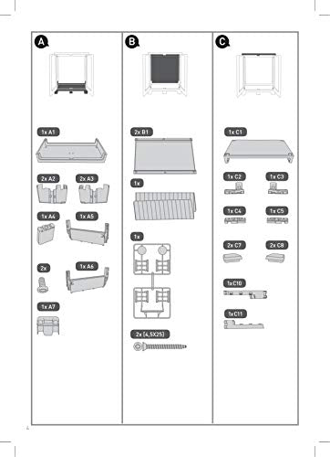 Keter Armadio Basso Titan, 2 Ripiani Regolabili, Grigio, 80x44x100 H Cm