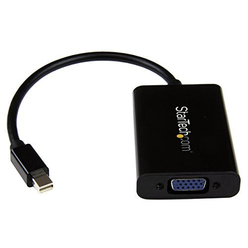 StarTech.com Adattatore Mini DisplalyPort 1.2 a VGA, Convertitore mDP VGA con audio, Risoluzione 1920x1200, Compatibile con Mac/Microsoft (MDP2VGAA)