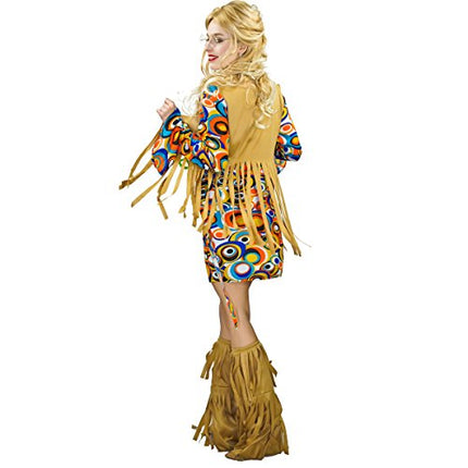 SEA HARE Costume da Donna in Costume Hippie Anni '60 Anni '70