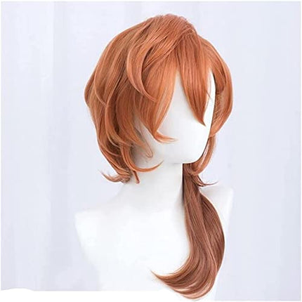 Chuya Nakahara Chuuya Cosplay Resistente Al Calore Parrucca Sintetica Dei Capelli