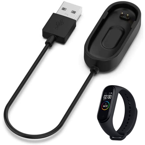 PHONILLICO Caricabatterie Compatibile con Xiaomi Mi Band 4 - Cavo USB Dock Station Ricarica Adattatore Orologio