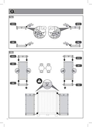 Keter Armadio Basso Titan, 2 Ripiani Regolabili, Grigio, 80x44x100 H Cm