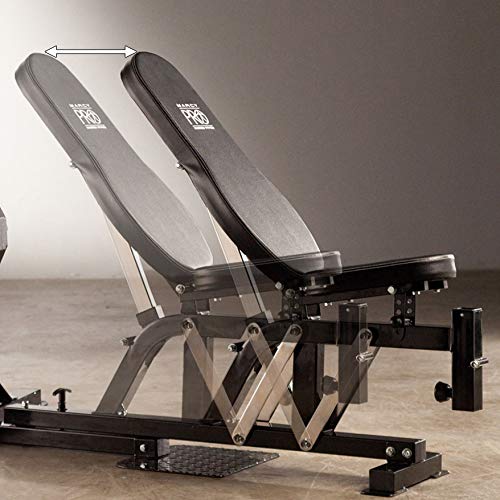 Marcy Compact Gym PM4400, Panca bilanciere, posizione regolabile e rimovibile