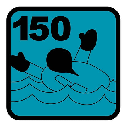 Giubbotto salvataggio 150N certificato - Giubbotto Cintura Salvagente Regolabile - Talglia L, Colore Arancio con Rinfrangenti- Galleggiante Nuoto Aiuto Per salvataggio