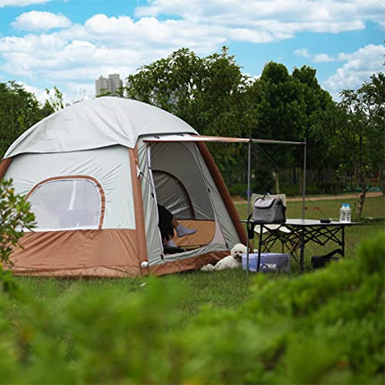 Umbalir Tenda gonfiabile per 2 persone, tenda pop-up, montata in 110 secondi e riconfezionata (385 x 240 x 170 cm)