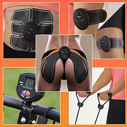 GIORGIO MASTROTA Total Power Crunch Cyclette Originale Media Shopping Con Display e App Fitness | Fasce resistenza e Elettrostimolatori in OMAGGIO | Palestra Addome Glutei Aerobica