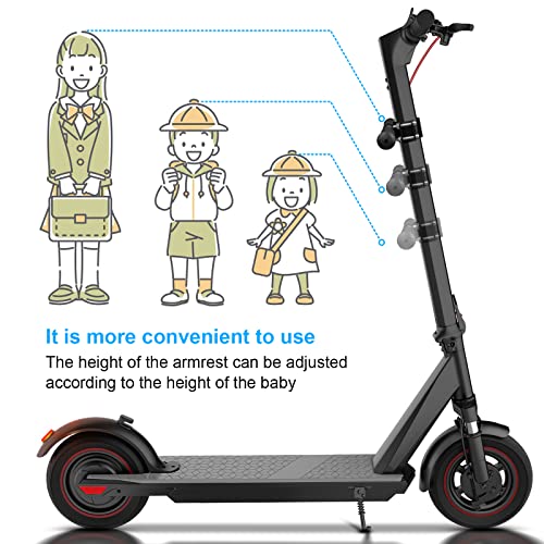 Ainiv Impugnatura Scooter, Bracciolo Manubrio per Scooter per i Bambini per Aggrapparsi nel Monopattino, Accessori per Scooter con Impugnatura Sicura Regolabile in Lega di Alluminio per Xiaomi Scooter