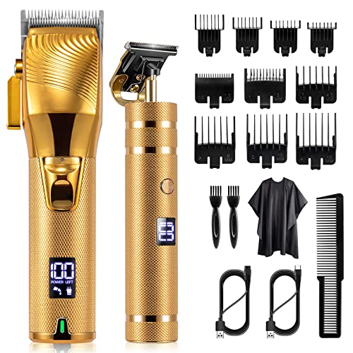 Tagliacapelli Uomo, Set Macchinetta Per Capelli Rasoio Elettrico Barba e Capelli Macchinetta Capelli Professionale Hair Trimmer Uomo Tagliacapelli Uomo Professionale Trimmer Capelli Regalo Uomo (1#)