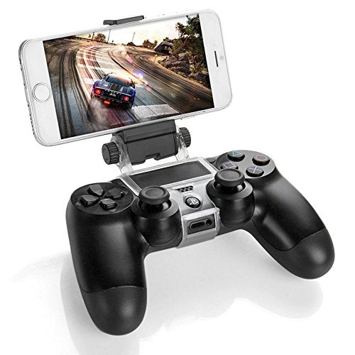 Link-e : Smartphone universale, telefono, supporto per cellulare compatibile con controller wireless Sony Dualshock PS4, PS4 Slim, PS4 PRO (controller NON incluso)