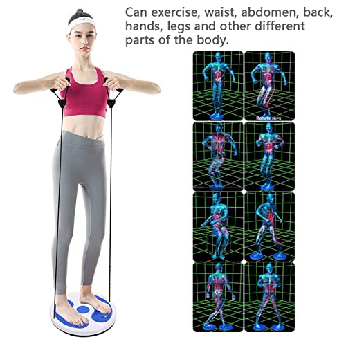 Kikuo Balance Board Twist Waist Disc Boards Vita dimagrante Fitness Multi-funzionale massaggio ai piedi magnetico Attrezzatura per il fitness domestico Può sopportare 120 kg