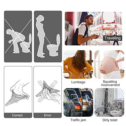 AWAVM Piscio In Piedi Donna Regalo Donna Toilette Campeggio Car Accessori, Orinatoio Donna Borsa da Trekking Viaggio Accessori Campeggio Toilette Portatile WC, Orinatoio per Donna Pipì In Piedi Imbuto