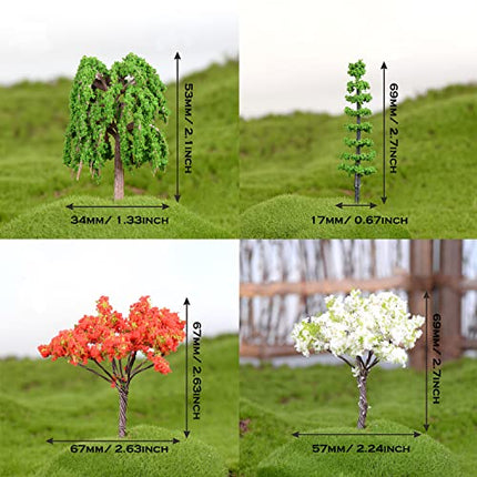 Cayway 26 Pz Accessori per Giardino Delle Fate in Miniatura, Accessori per Giardino Zen, Miniature per Giardino delle Fate per Prato del Giardino Fatato Fai Da Te