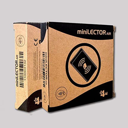 Bit4id Lettore CIE 3.0 per Carta d’Identità Elettronica, Tessera Sanitaria e Carte contactless miniLector CIE connessione USB e Compatibile con Windows, Mac, Linux